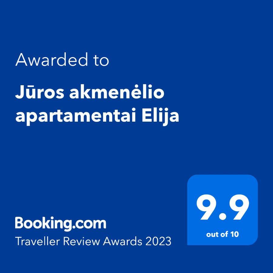 Juros Akmenelio Apartamentai Elija Šventoji Dış mekan fotoğraf